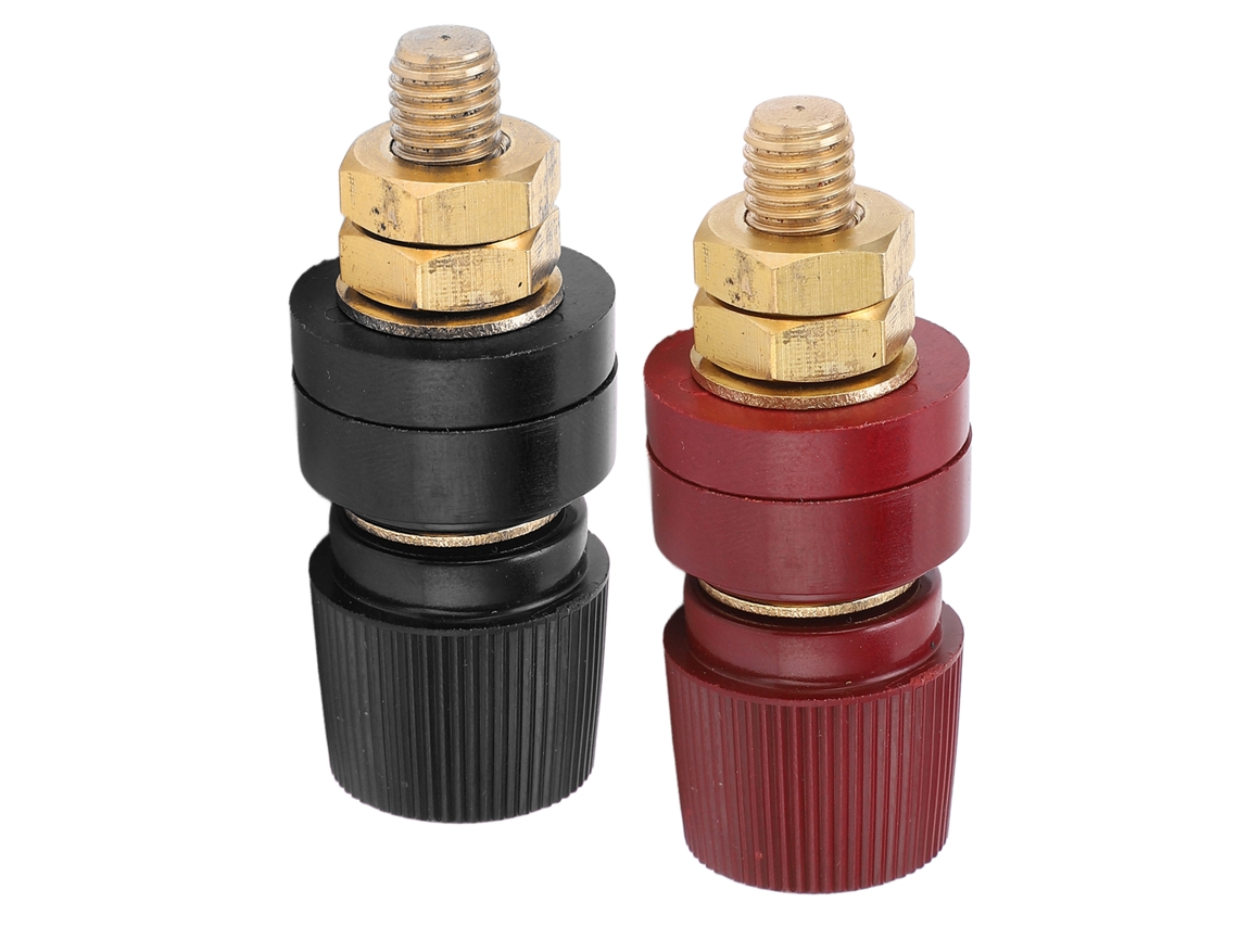 5 Pares Conector De Enchufe Plátano M8 De Latón Cobre Puro Resistencia A La Corrosión Piezas Electrónicas Para Pruebas Eléctricas
