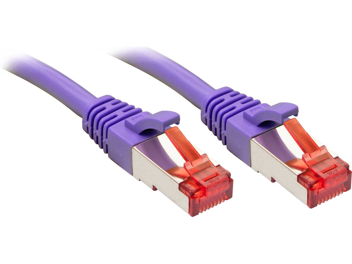 Cabo de Rede LINDY (RJ45 - 1.5 m - Roxo)
