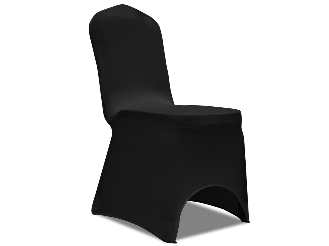 Chair Cover, Chair Covers Vidaxl Preto Tecido (n/a)