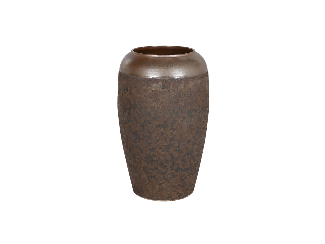 Vaso Home Esprit Castanho Cerâmica 38 X 38 X 60 Cm
