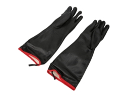 Luvas De Segurança De Isolação Térmica E Resistentes Ao Fogo De 18 Polegadas, Retardantes À Chama, À Óleo E Com Neoprene Pesado Para Forno