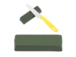 Pasta De Polimento Abrasiva Profissional 1123525mm, Verde Escuro Para Metal