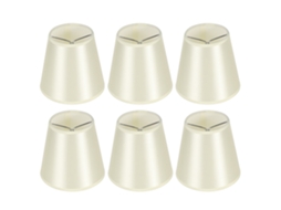 2026 6 Peças Lâmpada de Parede Moderna Toldo de Lâmpada Fabric Cover para Decoração de Quarto Sala Estúdio