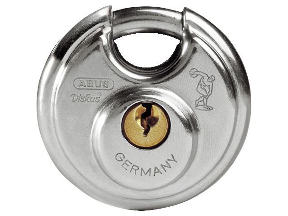 Cadeado Abus Diskus Nr.24ib/70 Mm Ótima Proteção Contra Corrosão E Arrombamentos