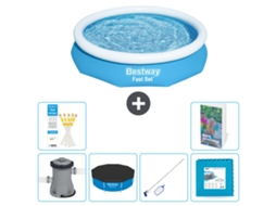 Piscina Bestway Fast Set Redonda 305x66 Cm 5 peças S191 BESTWAY