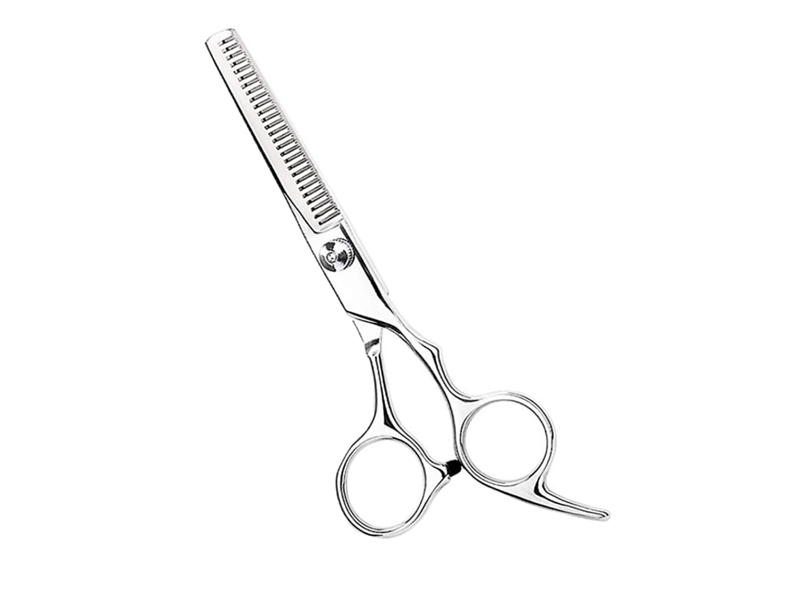 Tesoura Para Desbaste De Cabelo, Tesoura Para Cabelo Com 1 Lenço Umedecido Brilvibera (6,7 Polegadas)