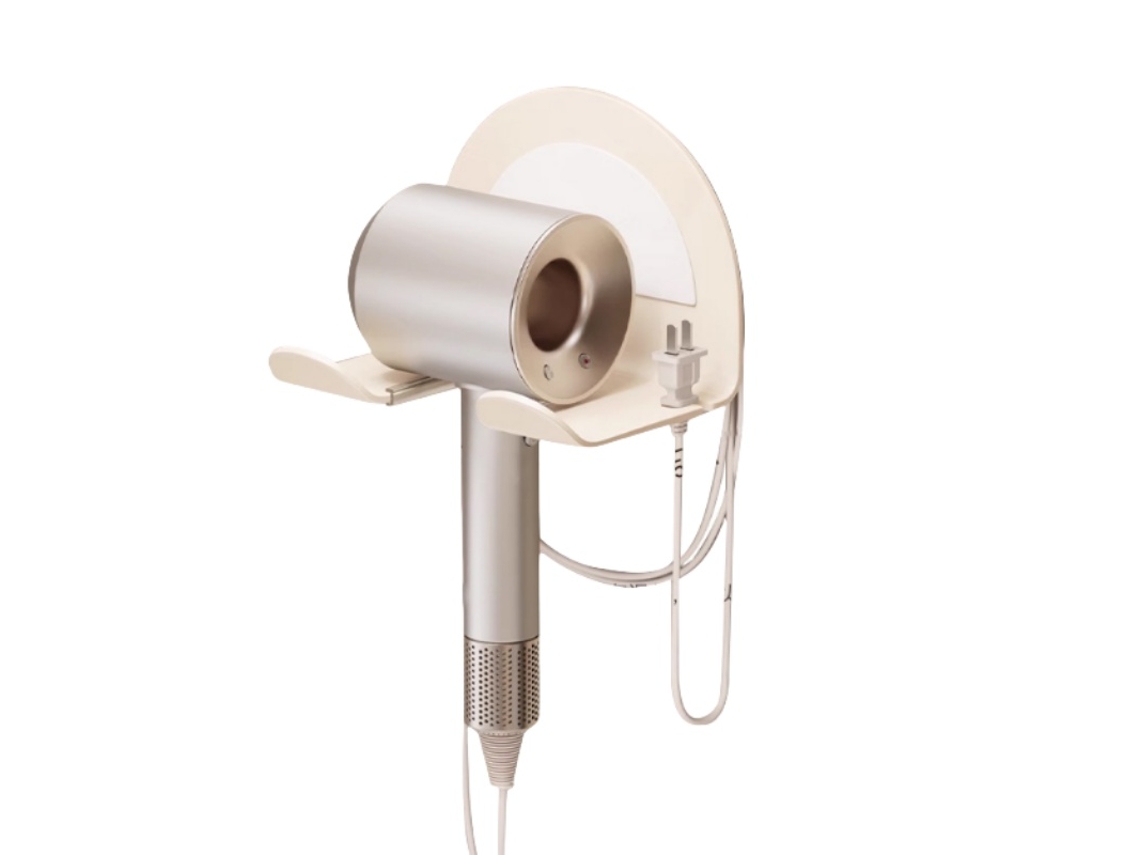 Suporte Para Secador De Cabelo Ziwoo Se - Liga Alumínio, Design Compacto, Modelo 1