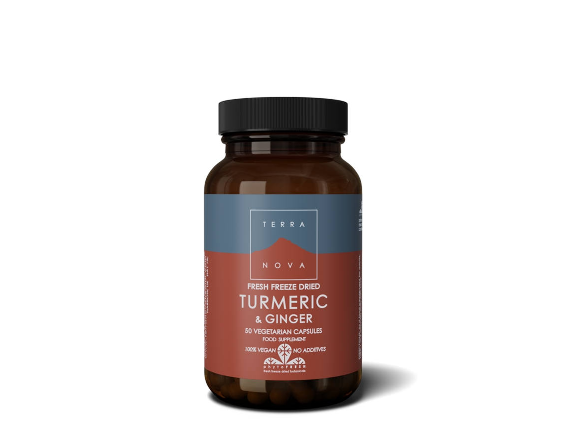 Terranova Turmeric & Ginger Capsules 50's