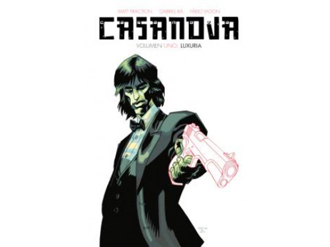 Livro Casanova 1 Luxuria de Gabriel Ba