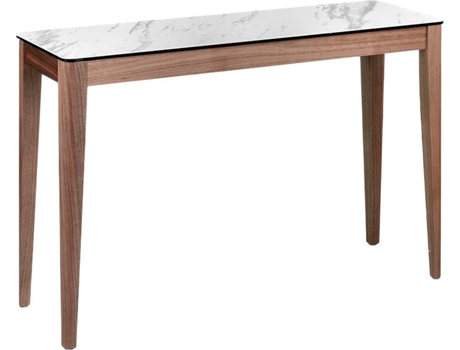 Consola ANGEL CERDÁ S.L. 3082 (Castanho, Branco - MDF, Madeira - 120 x 39 x 75 cm)