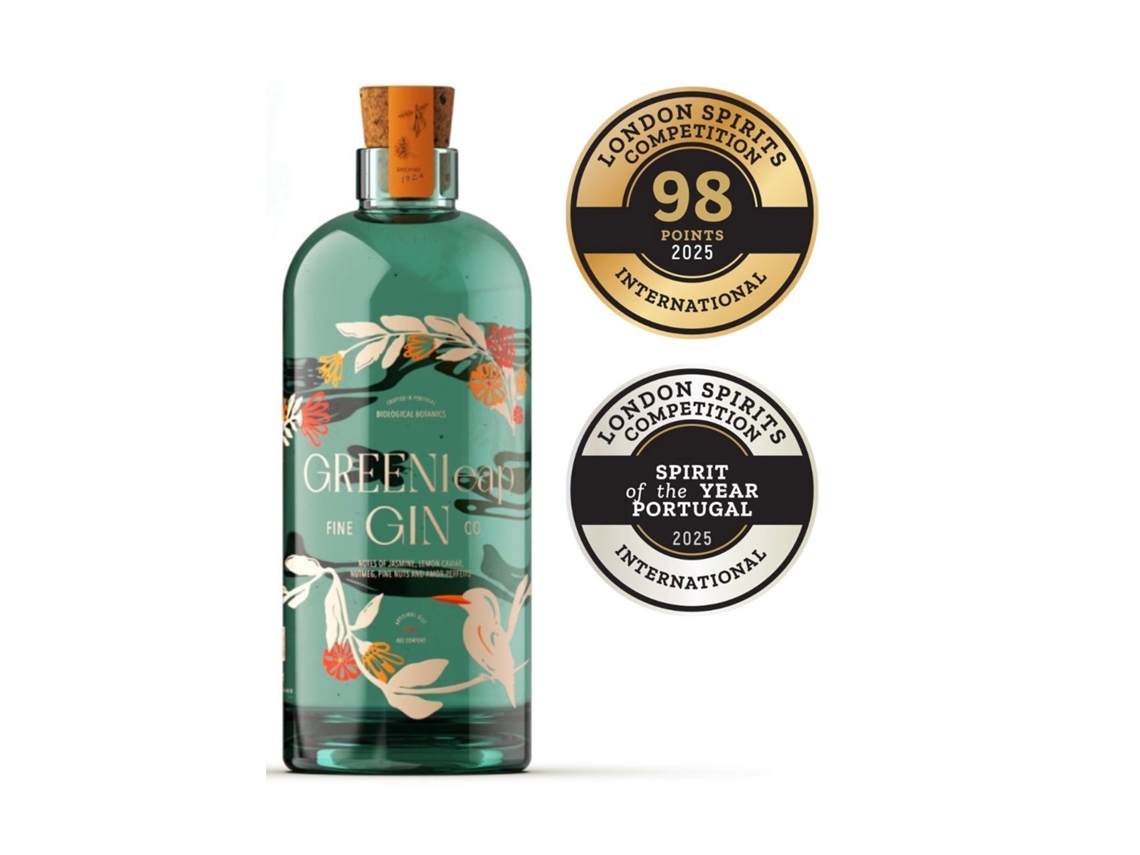 Gin Artesanal Português Premium Original 700ml GREENleap