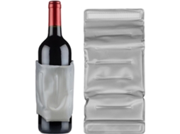 Bolsa Térmica Flexível E Reutilizável Para Vinho, Garrafas De Champanhe E Latas, Fecho De Velcro, Perfeita Para Viagens, Piqueniques
