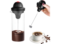 Espumador de Leite Portátil a Bateria para Café Cappuccino Chocolate Quente AQUAFORGE