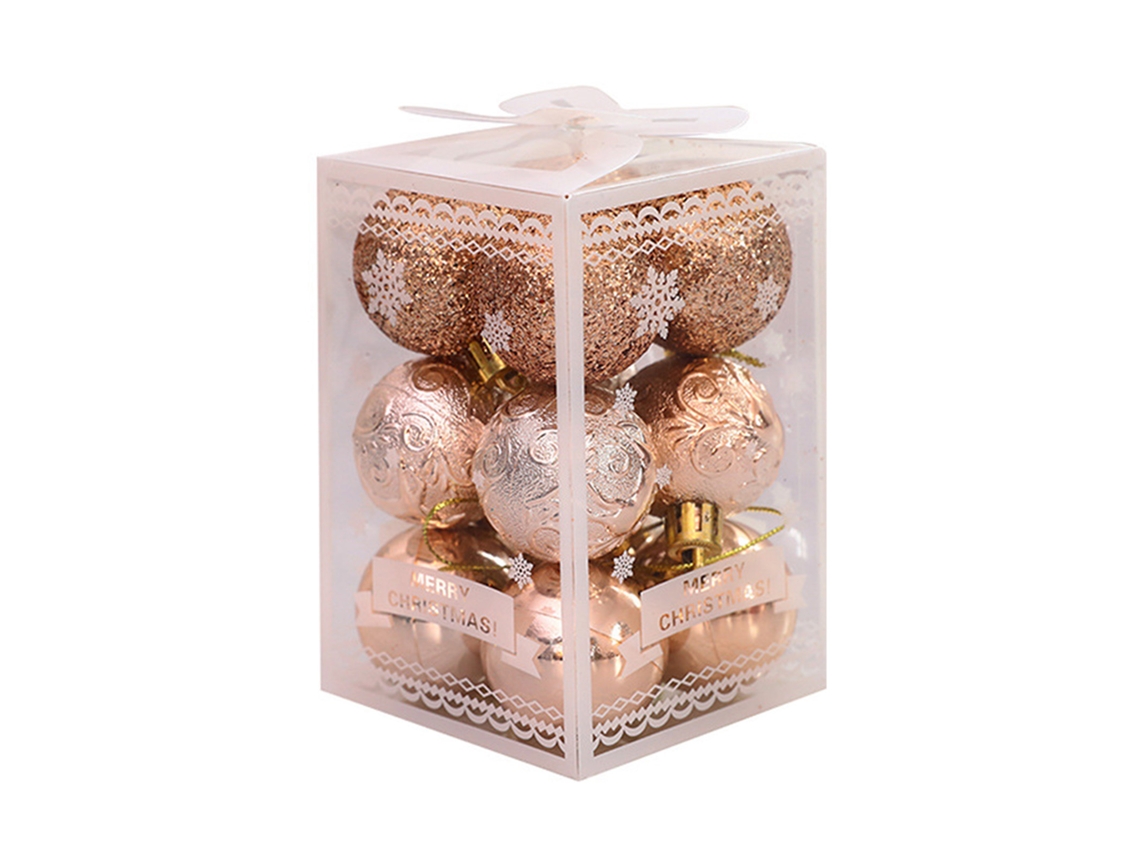 Laxiscreed Pack Com 12 Bolas De Natal Para Decoração De Árvore Natalícia