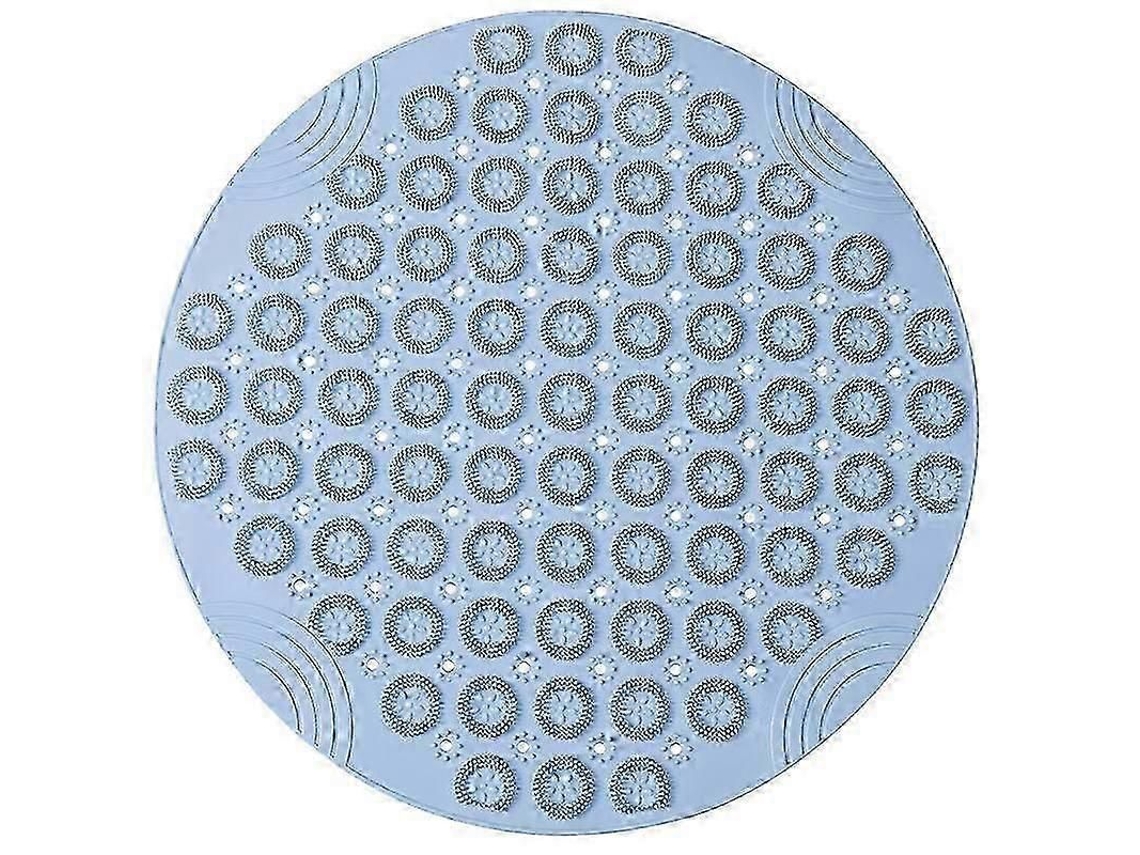 Tapete Redondo De Massagem Para Os Pés, Antiderrapante, Para Banheiro.