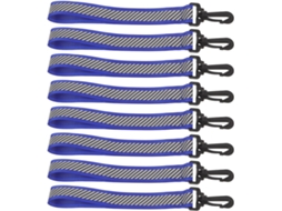Conjunto de 8 Chaveiros com Alça Refletora SFUSHOS