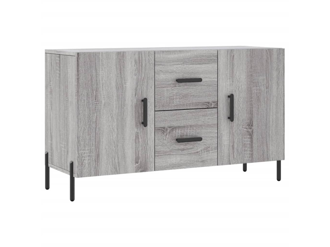 Sideboard, Sideboards Vidaxl Cinzeto Madeira Processada (n/a)