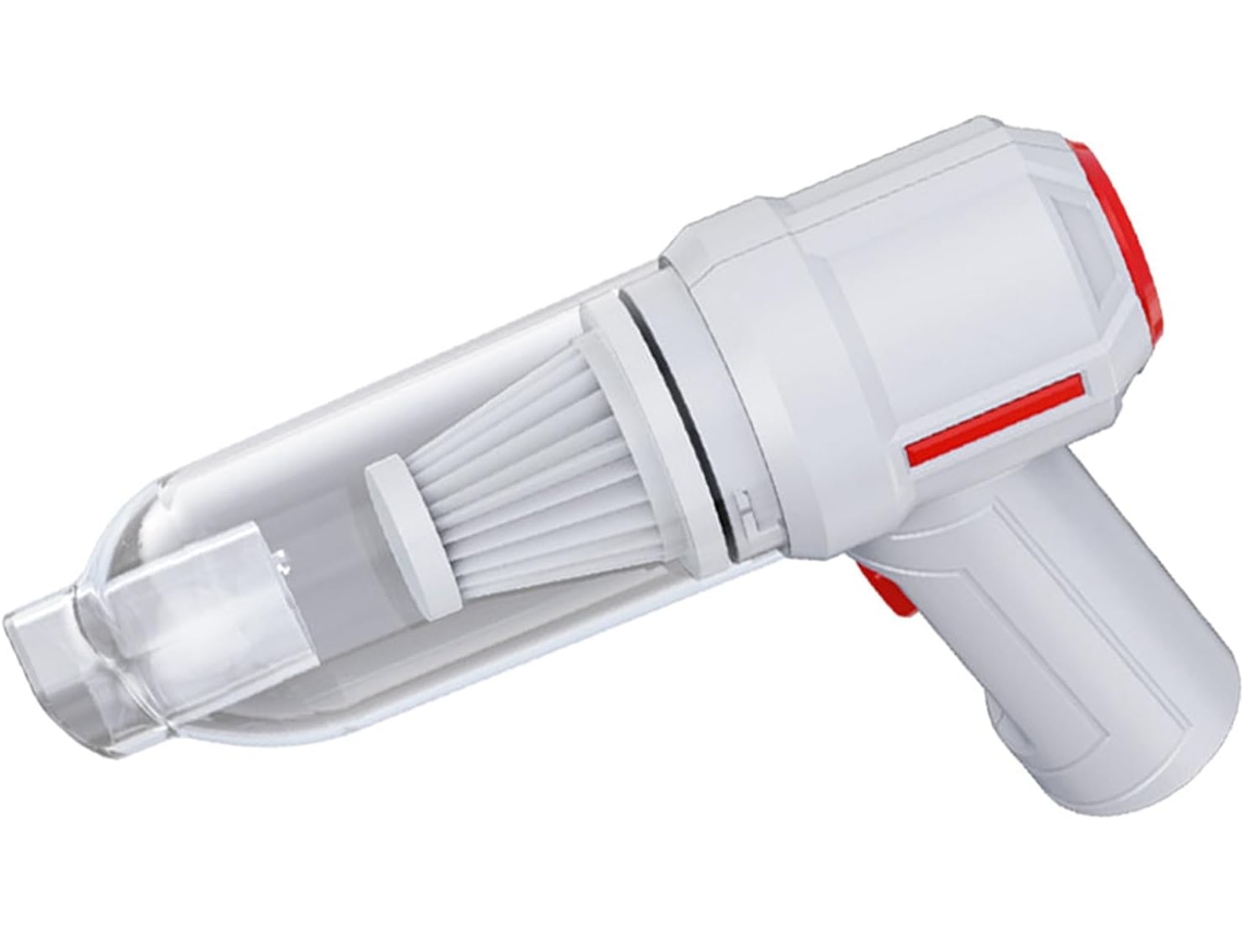 Aspirador De Pó Sem Fio Sixrun Para Carro, Abs, 9000pa, 50w, Silencioso, Recarregável Via Usb, Para Carro, Casa
