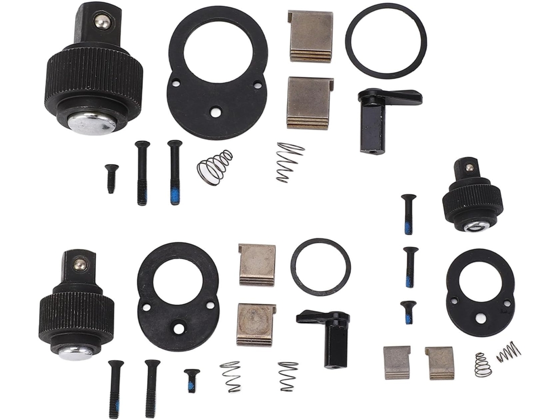 Kit De Reparo Para Cabeça Em Aço Cr V Com 72 Dentes Peças Chave Suave