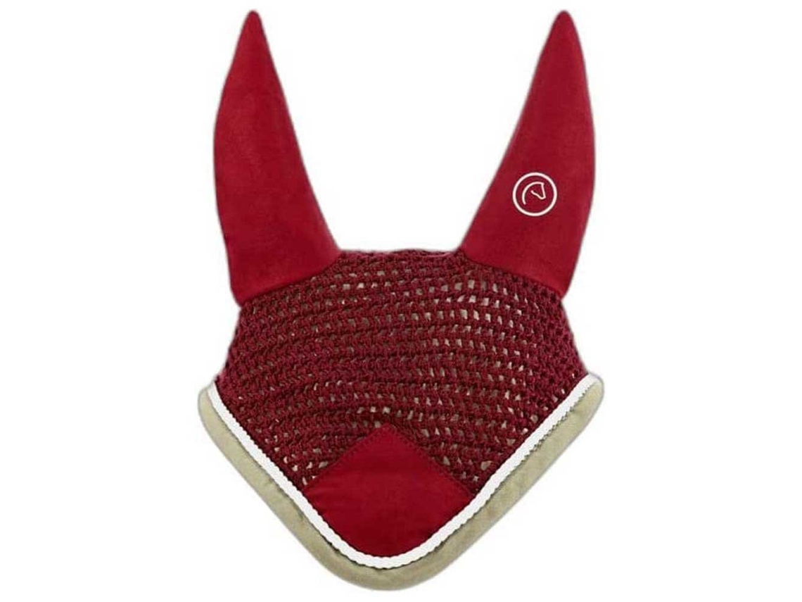 Capa de Orelha Anti-Mosca Polyfun Vermelho Fullequitheme