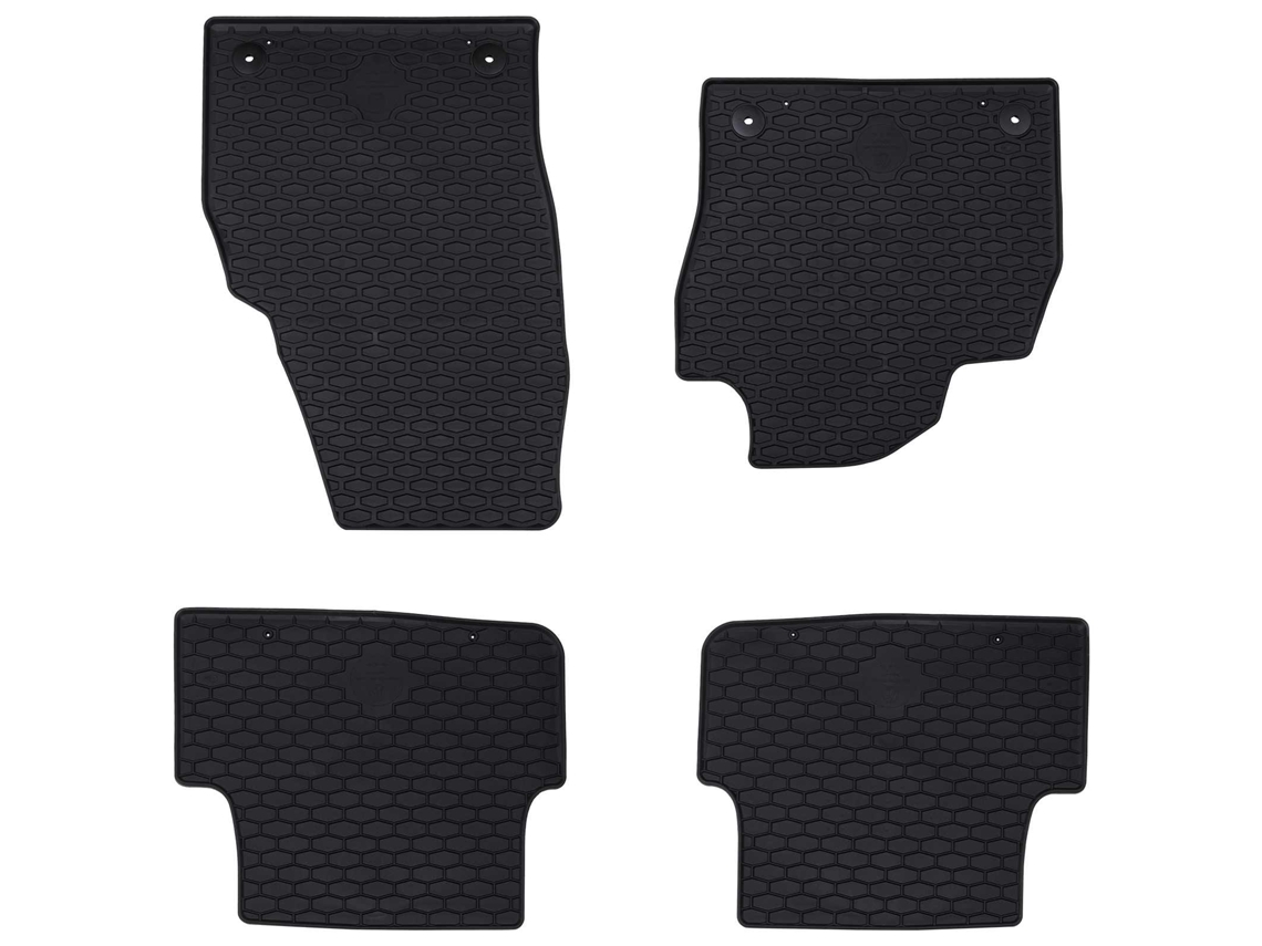 Vidaxl Tapete De Carro 4 Pcs Preto Adequado Para Vw Polo 2021-
