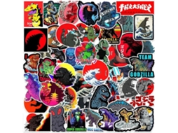 50 Adesivos Decorativos De Grafite Para Mala, Skate, Caderno, Copo De Água Aquaforge