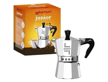 Cafetière Aeternum Junior 3 Tz Cinza 3 Chávenas Compatível Com Café Moído