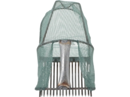 Colhedor De Mirtilos Com Cesto Dobrável Em Aço Inoxidável