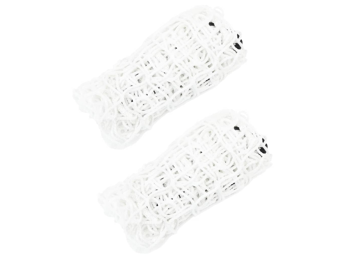 Vidaxl Redes Para Feno 2 Pcs Retangular 200x120 Cm Pp Branco