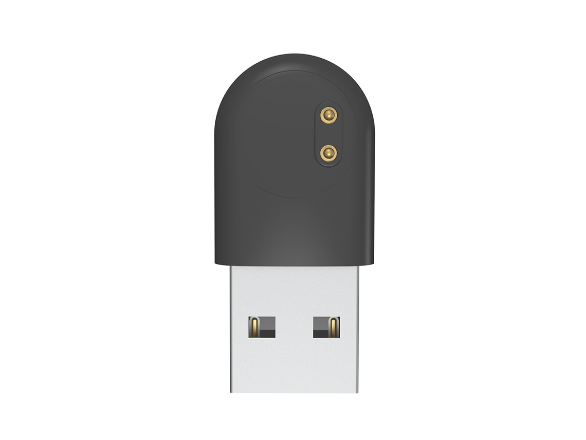 Aetheria carregador Usb Mini para Xiaomi Mi Band 7 6 5 Mini Nfc Portátil Plug And Play Preto