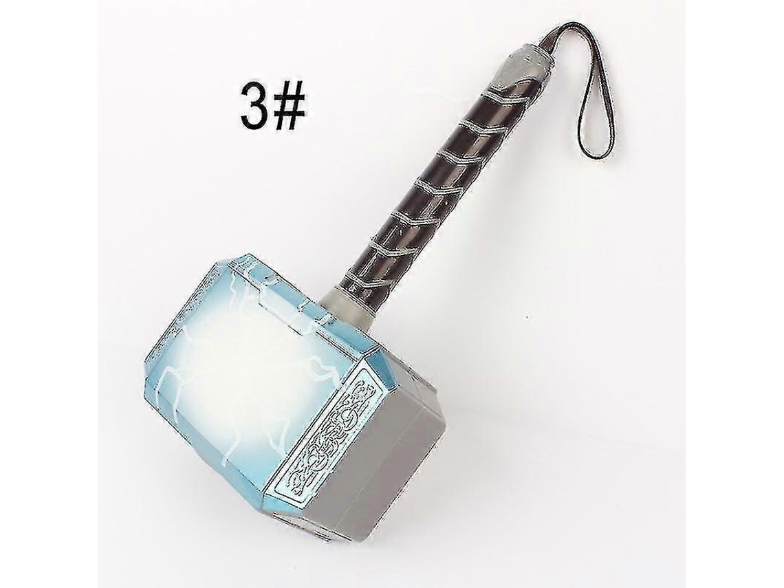 Máscara De Martelo Thor Com Luz E Som, Brinquedo Para Crianças3