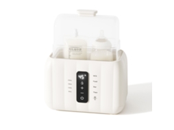 Aquecedor De Mamadeiras Eifson 6 Em 1 Duplo Com Aquecimento Rápido Em 3 Min E Esterilizador - Branco