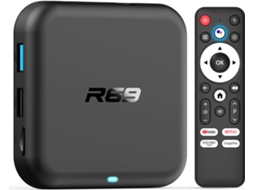 Tv Box Android 14.0 2025, Android Box 2 Gb De Ram, 16 Gb De Flash Rk3518 Quad-core Wi-fi 6 Dual-band (preto)