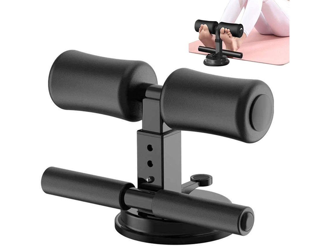Treinador Abdominal Portátil Com Ventosa, Suporte De Tornozelo Acolchoado Ajustável, Equipamento De Abdominais Para Treinamento Em Casa Aquaforge