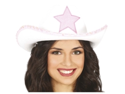 Chapéus GUIRCA Cowboy Branco Com Estrela