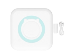 Mini Impressora Térmica Portátil Sem Fio Bluetooth Etiqueta Com Defeito Pergunta Impressão 200dpi Verde Slowmoose