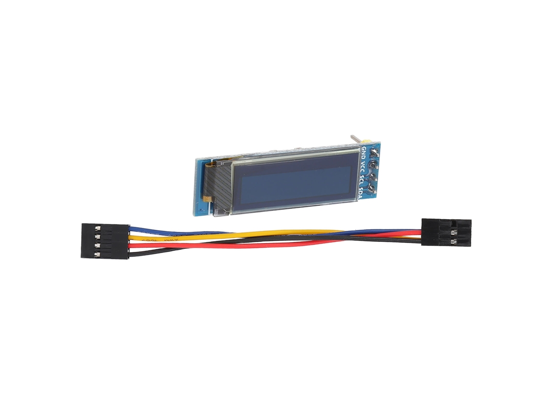 Módulo de Tela Oled Diy de 0,91 Polegadas I2c para Raspberry Pi 4b