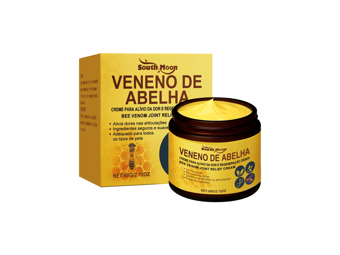 Creme Calmante Veneno Abelha Alivio Rapido
