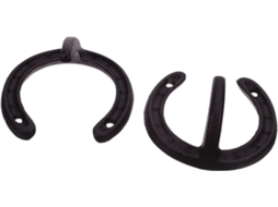 Ganchos De Parede Rústicos Em Ferro Fundido Formato Ferradura Magiclulu Para Casacos E Toalhas, Conjunto De 2 Peças