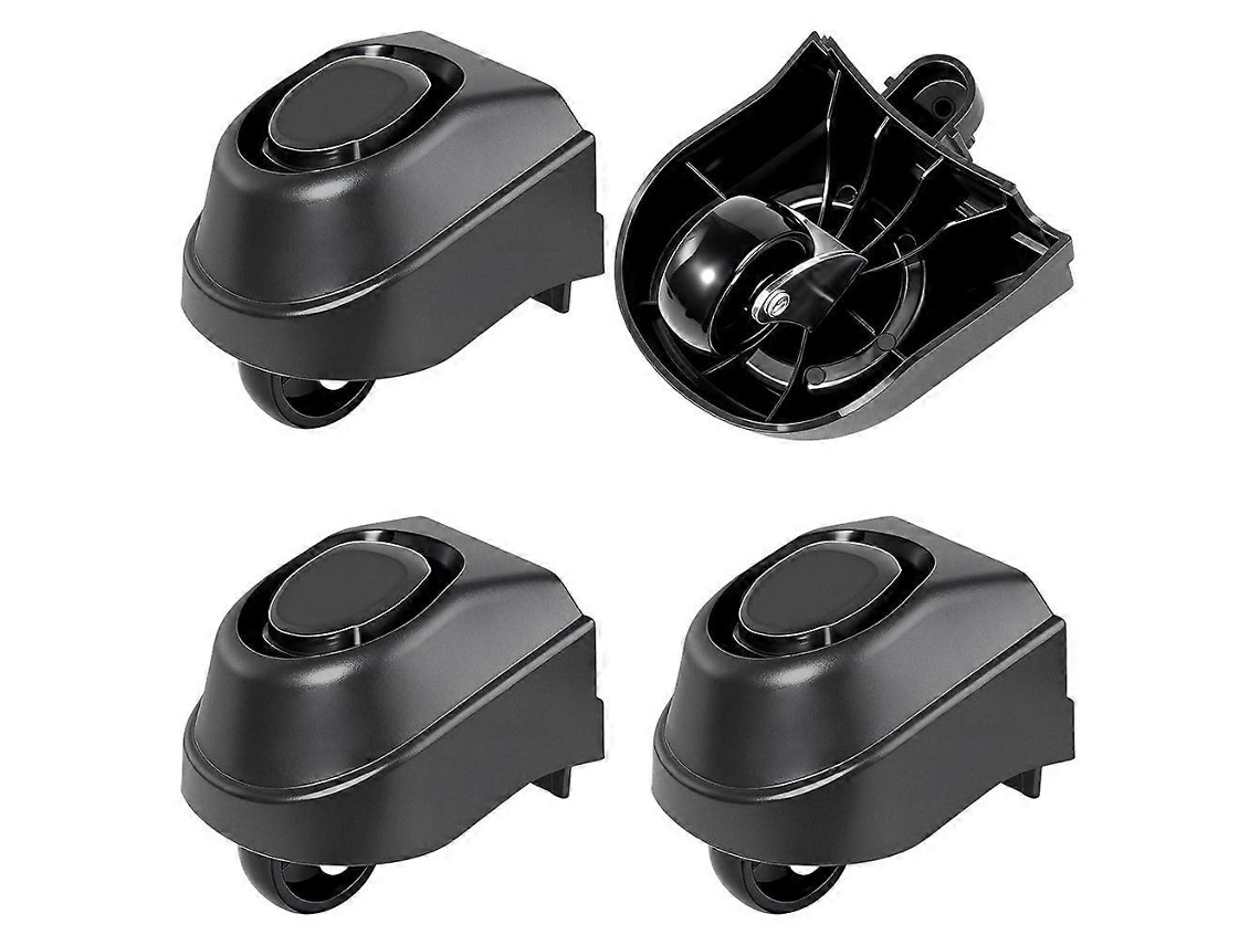 Conjunto De 4 Rodízios: 12388 (pé) E 12293 (roda) Para Aspiradores De Pó E Água Ridgid De 6 A 16 Galões (23 A 60 Litros), Compatíveis Com Os Mo_ptg