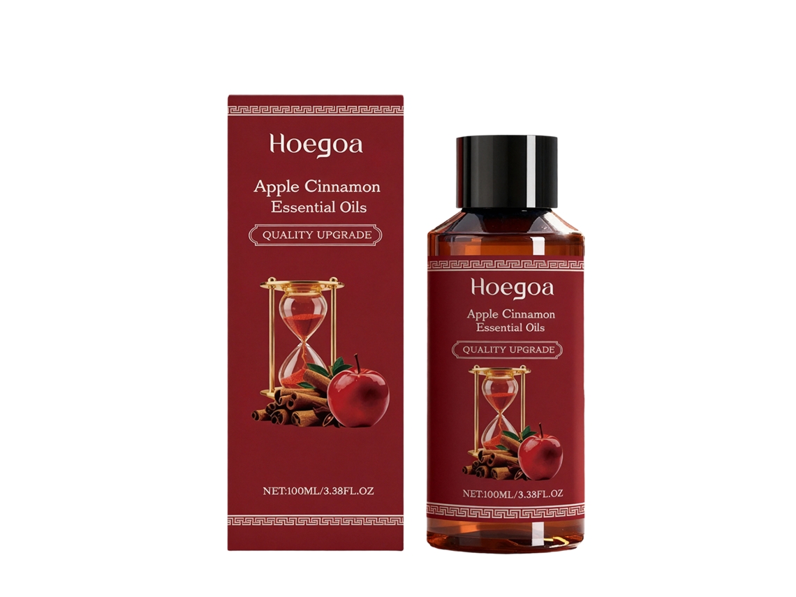 Óleo de Cabelo LAXISCREED Maçã e Canela, Cuidado Natural, Hidratação e Suavidade