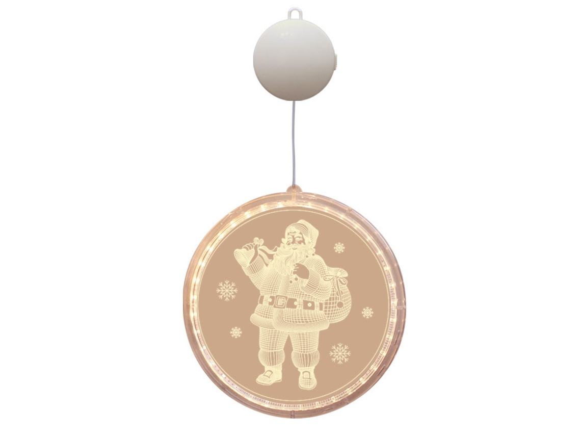 Decoração De Natal, Letras 3d Com Ventosas E Luzes, Cordão De Luzes Led, Luzes Para Criar Ambiente Na Árvore De Natal-aquaforge