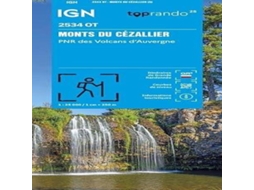 Livro Monts du Cezallier PNR des Volcans dAuvergne de Institut Geographique National (Francês)