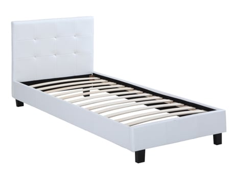 Cama ''Julia'' color Blanco - 90 x 190 cm