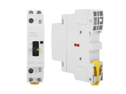 Contator Ac Residencial 2p 25a Com Interruptor Manual Din Rail 35mm 230/240v 2no Ip40
