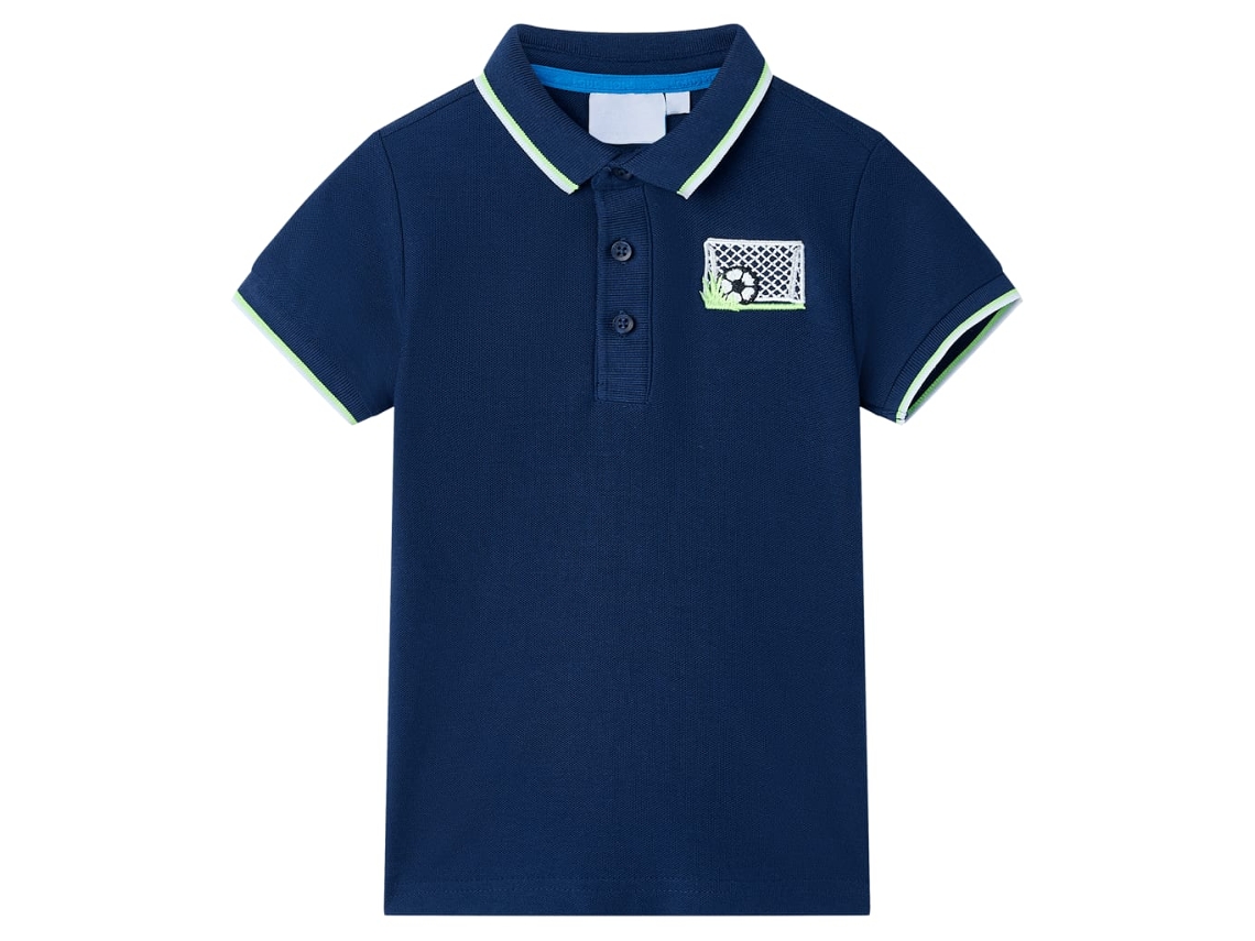 Polo Para Criança Azul-marinho 128