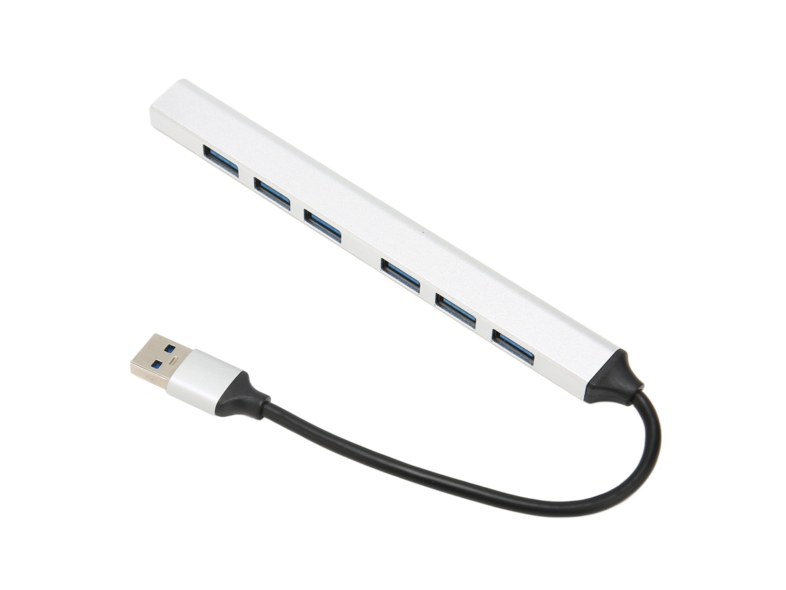 Hub Usb 3.0 7 Em 1 Com Adaptador E Estação De Acoplamento Aquaforge