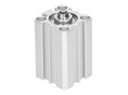 Cilindro Pneumático Delgado De Aluminio 25mm