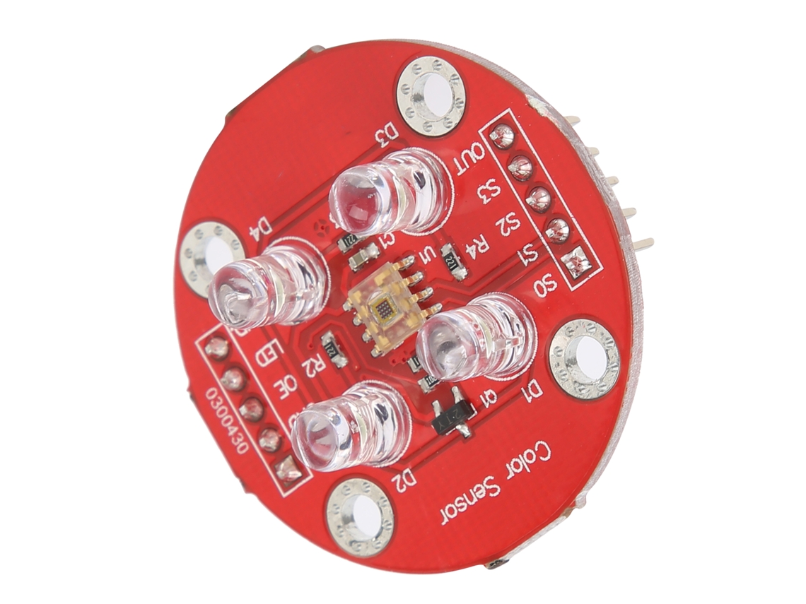 Módulo De Detecção De Cor Tcs3200d/tcs230 Sensor Reconhecimento De Cores Diy 3.3-5v