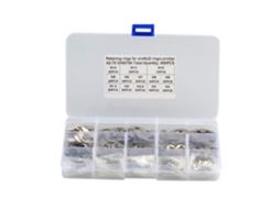 Conjunto Ganazono Com 400 Anéis De Retenção Abertos Em Aço Inoxidável M1 5 M15 E Kit Lubrificação Resistente Ao Desgaste